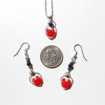 fanART- RedCrab earrings -g..